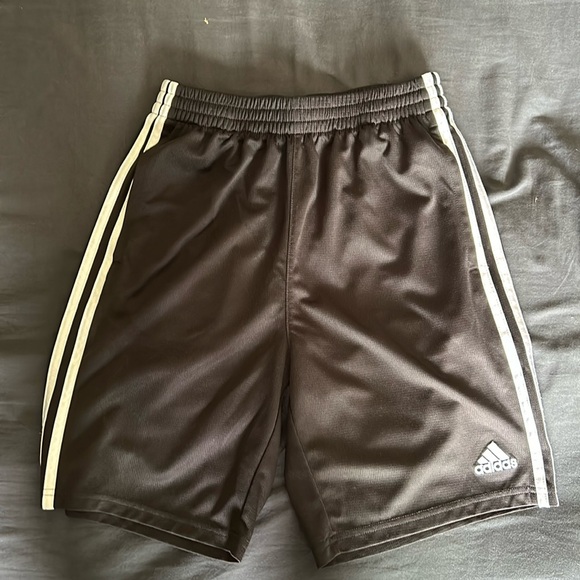 Two Adidas 3 Stripe Shorts - Picture 1 of 2